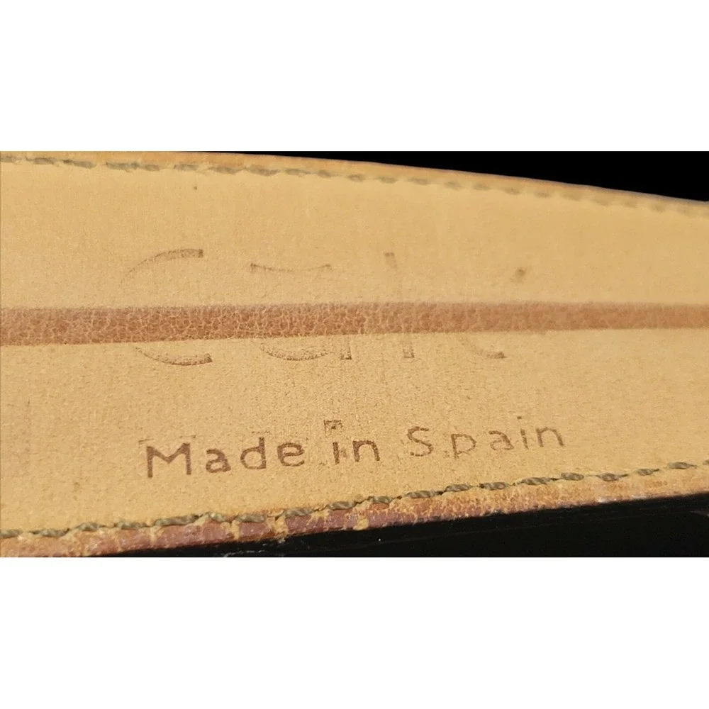 CALE Belt Genuine Crocodile 1 1/8